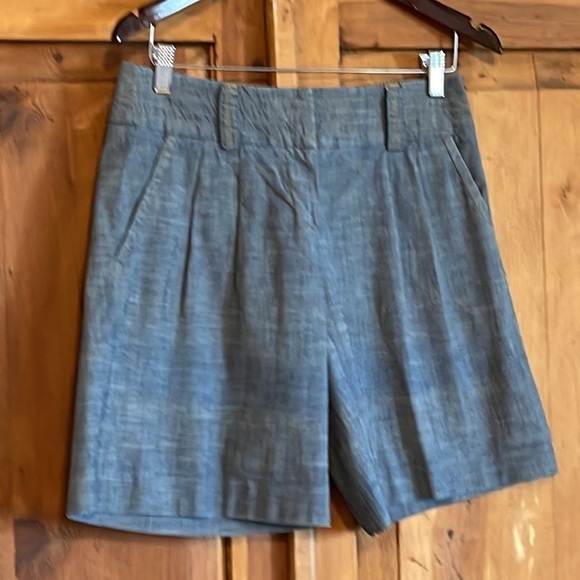 Trina Turk Blue cotton Dress  Shorts Sz. 2 - Picture 4 of 16